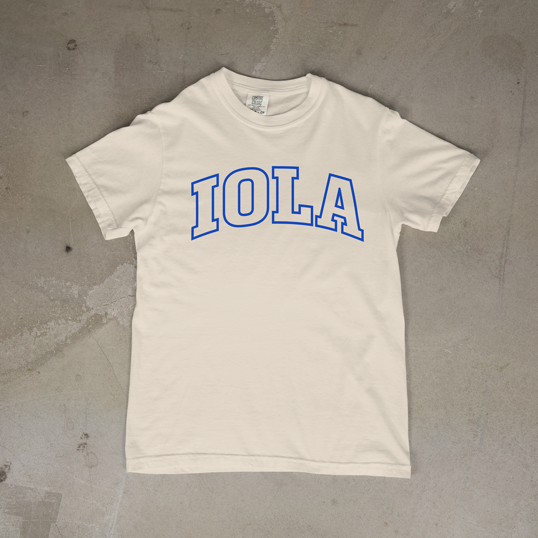 Iola Classic Arch Comfort Colors® Short Sleeve Tee
