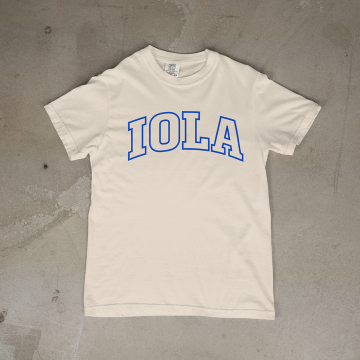 Iola Classic Arch Comfort Colors® Short Sleeve Tee