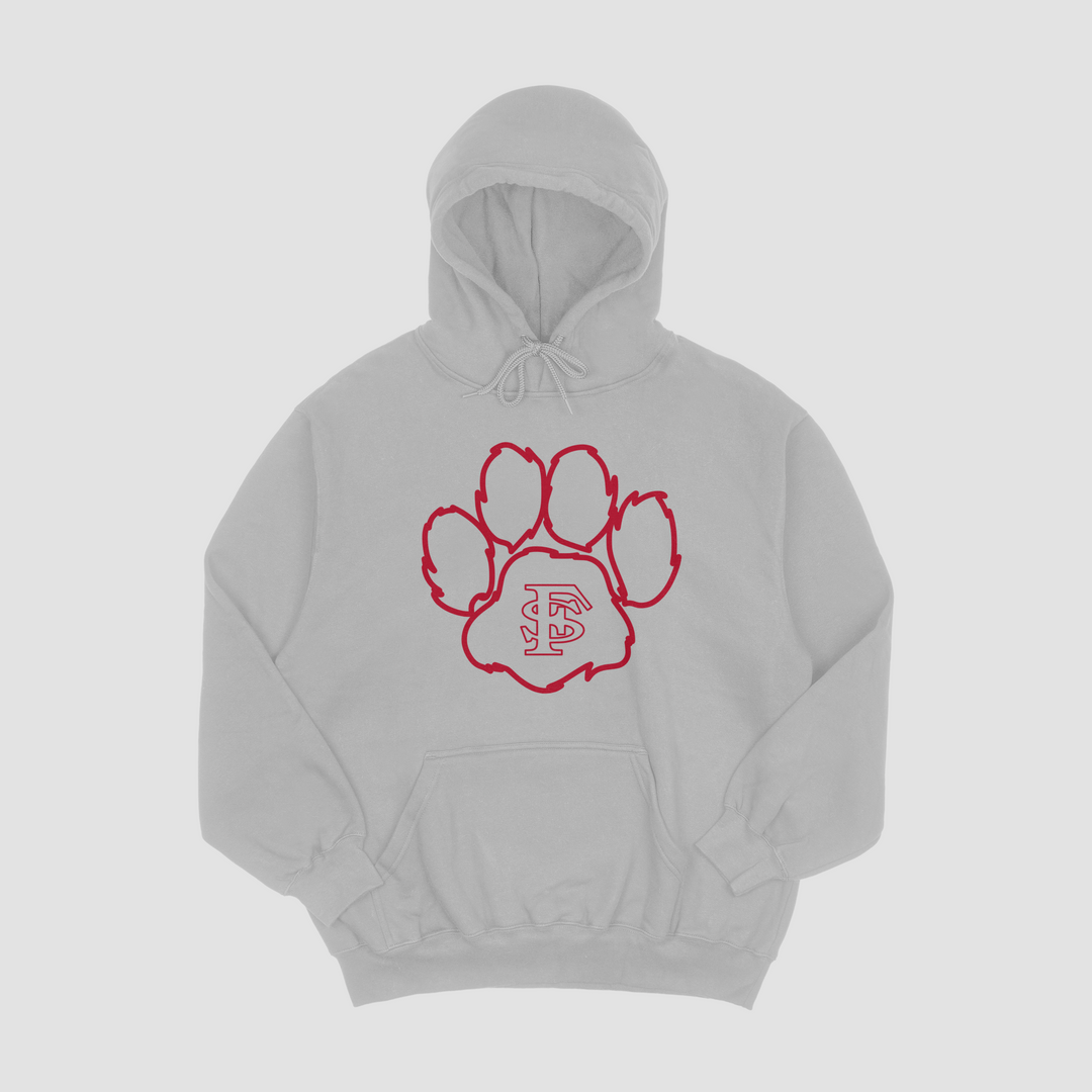 Fort Scott Tigers Biggie Paws Hooded Fleece