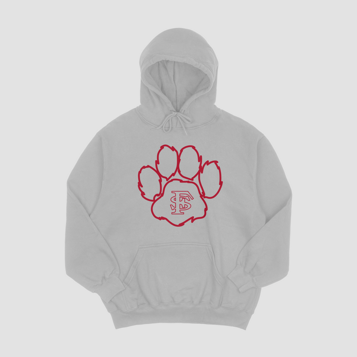 Fort Scott Tigers Biggie Paws Hooded Fleece