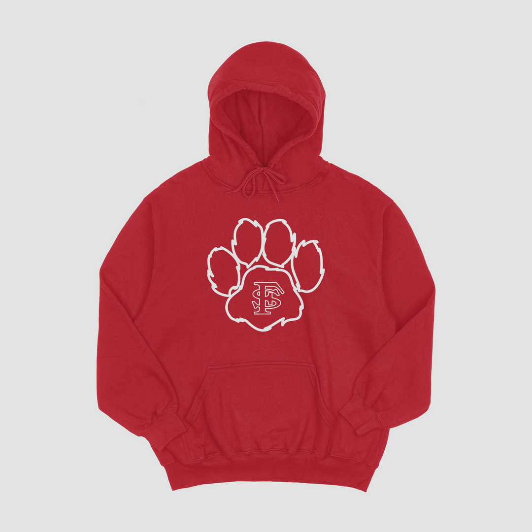 Fort Scott Tigers Biggie Paws Hooded Fleece