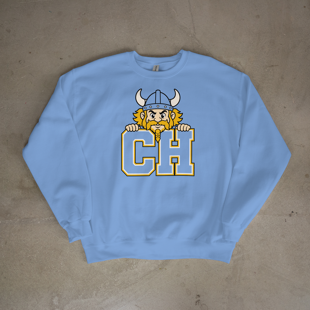 Central Heights Retro Viking Crewneck