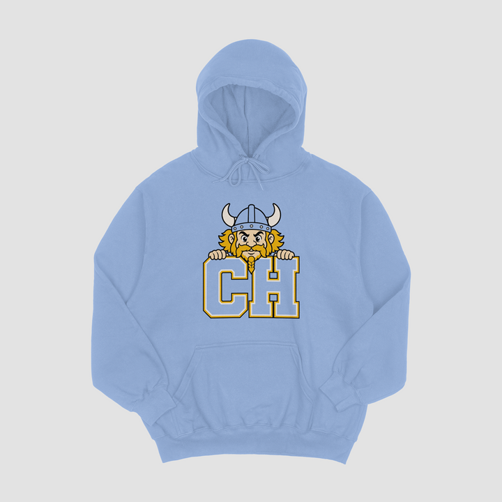 Central Heights Retro Viking Hooded Fleece