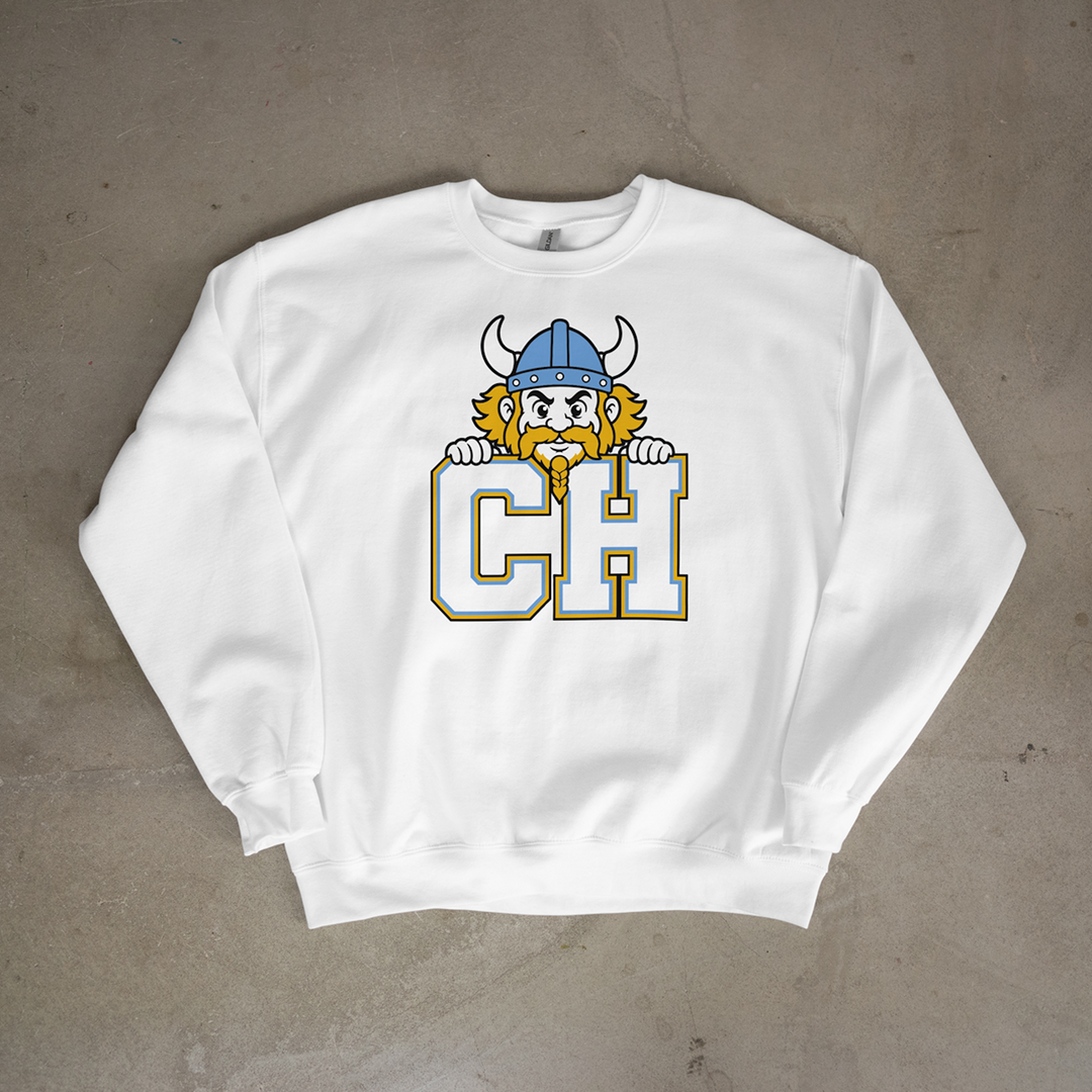 Central Heights Retro Viking Crewneck