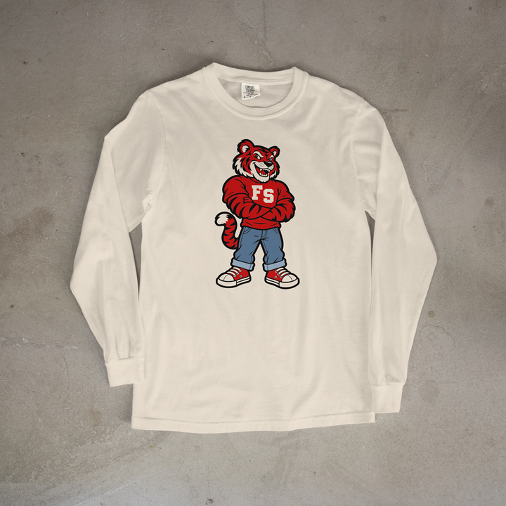 FS Campus Tiger Comfort Colors® Long Sleeve Tee