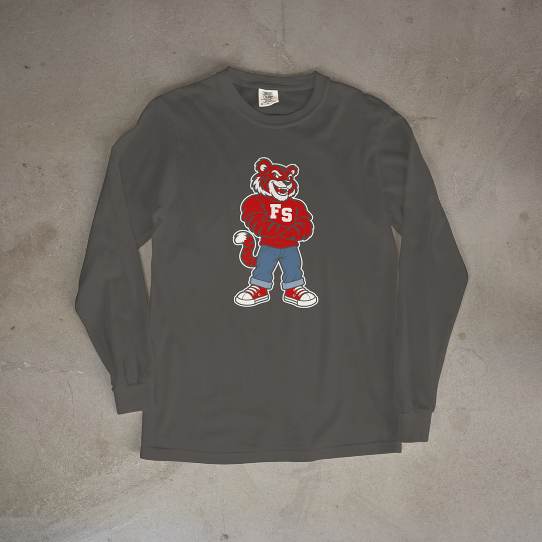 FS Campus Tiger Comfort Colors® Long Sleeve Tee