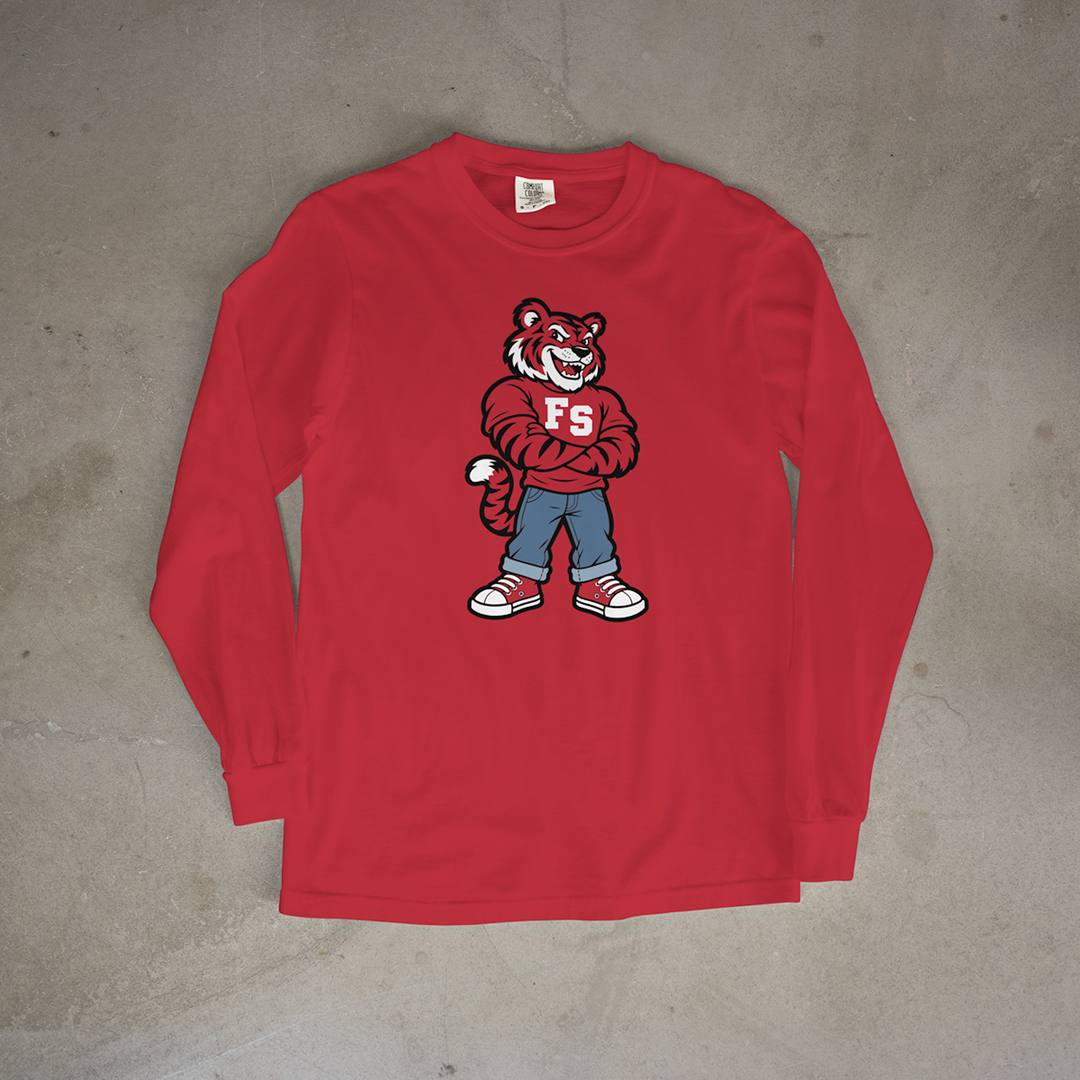 FS Campus Tiger Comfort Colors® Long Sleeve Tee
