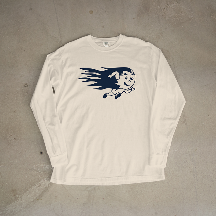 Chanute Comet Man Comfort Colors® Long Sleeve Tee