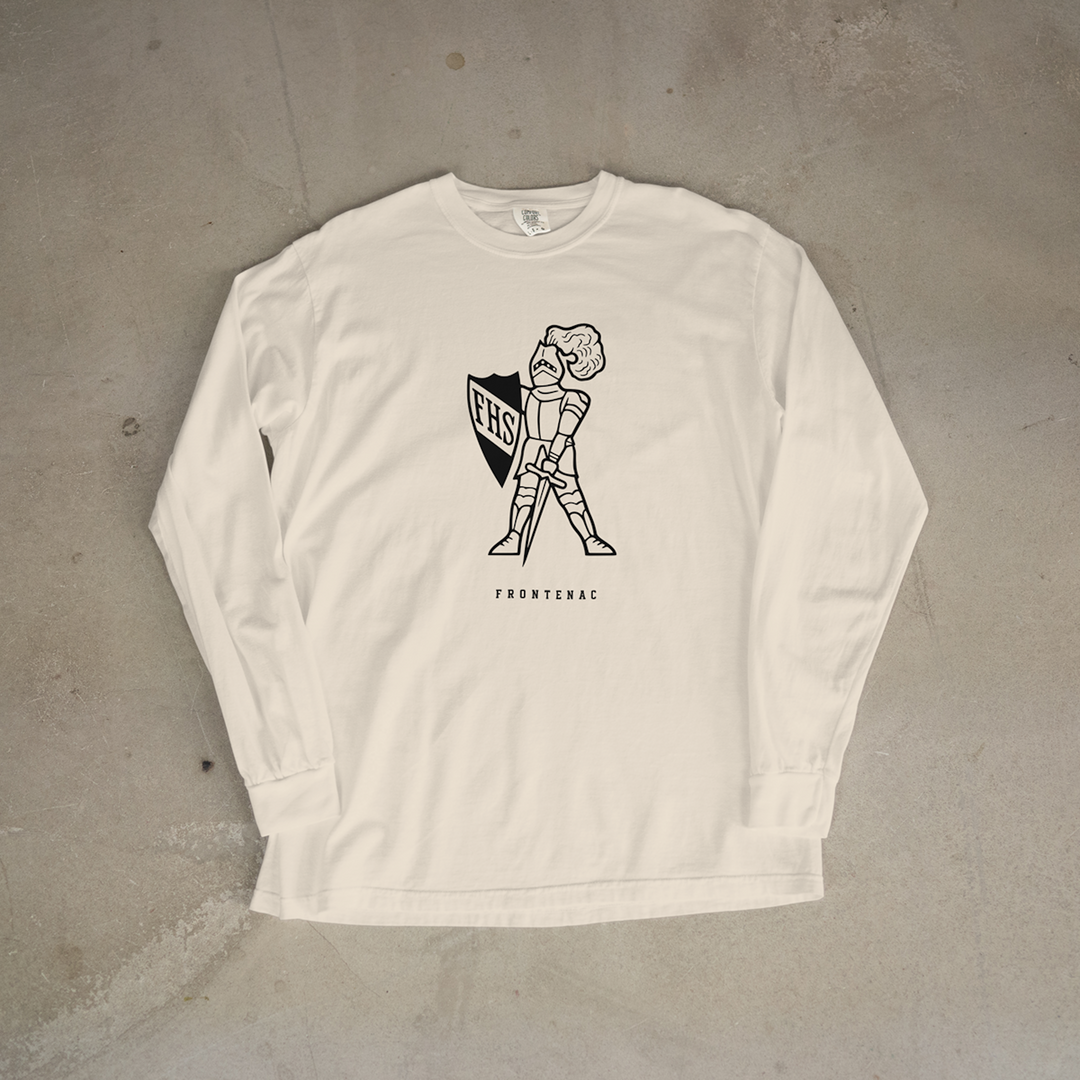 Frontenac Classic Raider Comfort Colors® Long Sleeve Tee