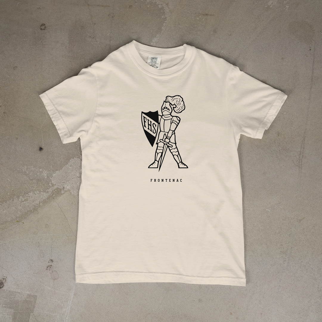 Frontenac Classic Raider Comfort Colors® Short Sleeve Tee