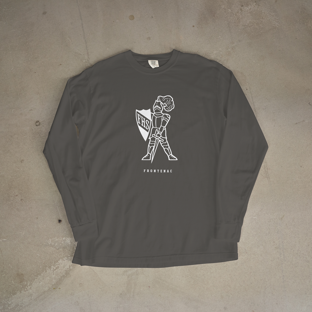 Frontenac Classic Raider Comfort Colors® Long Sleeve Tee