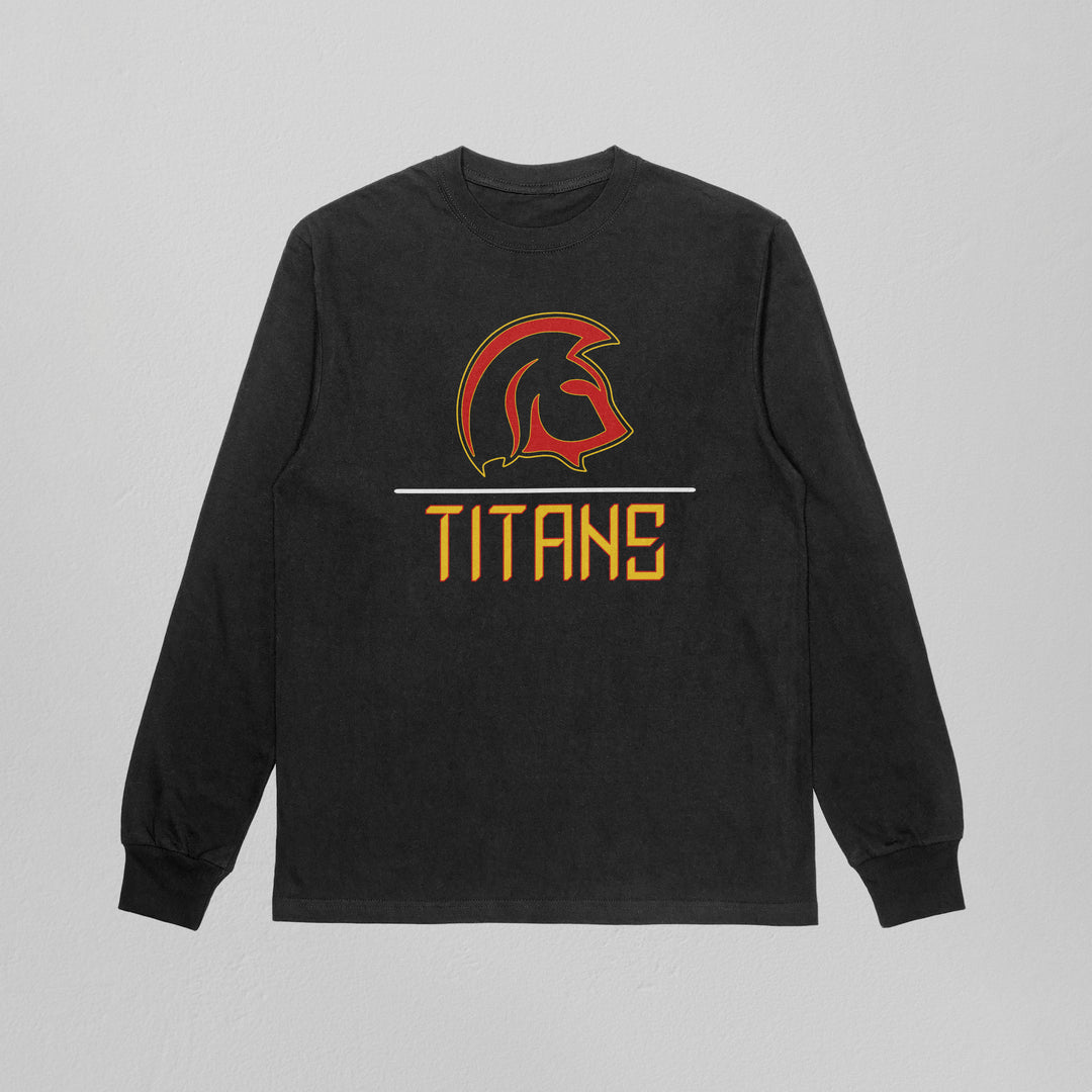 Columbus Titans Classic Lock Up Heavyweight Long Sleeve Tee
