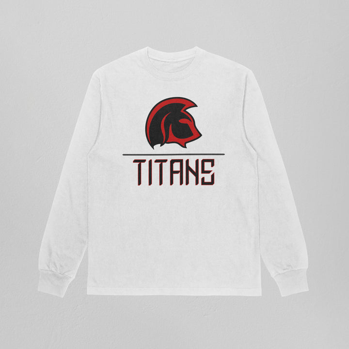 Columbus Titans Classic Lock Up Heavyweight Long Sleeve Tee