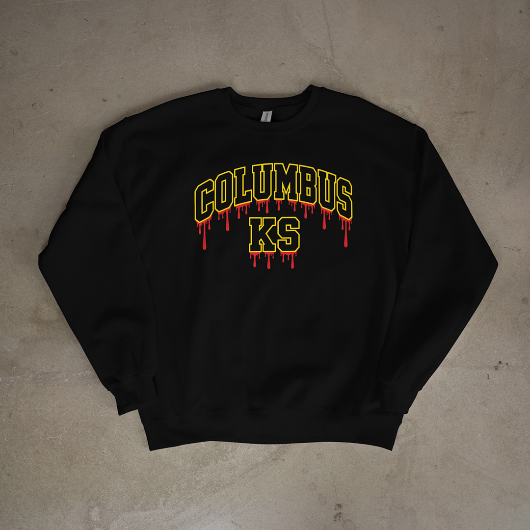Columbus Drip Crewneck