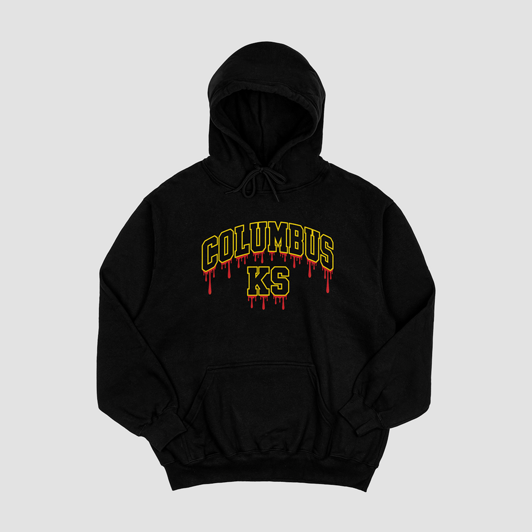 Columbus Drip Hooded Fleece