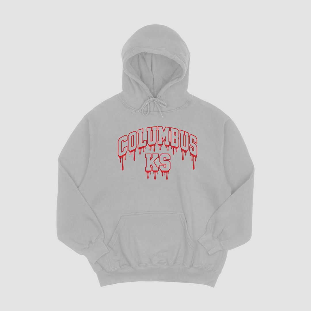 Columbus Drip Hooded Fleece