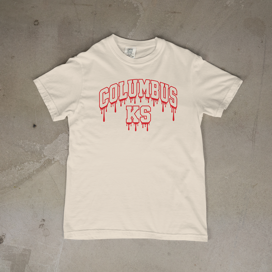 Columbus Drip Comfort Colors® Short Sleeve Tee