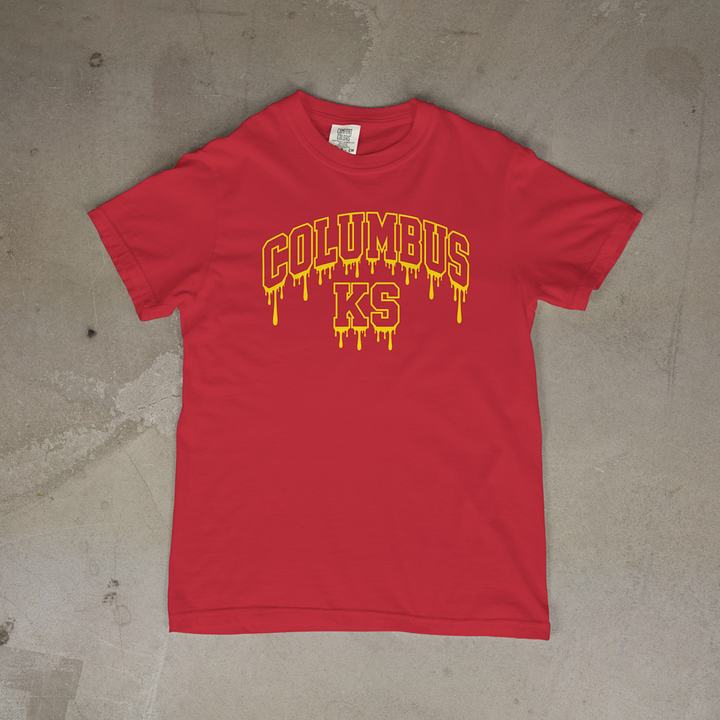 Columbus Drip Comfort Colors® Short Sleeve Tee