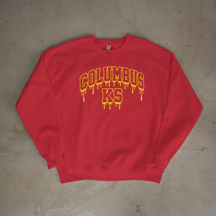 Columbus Drip Crewneck