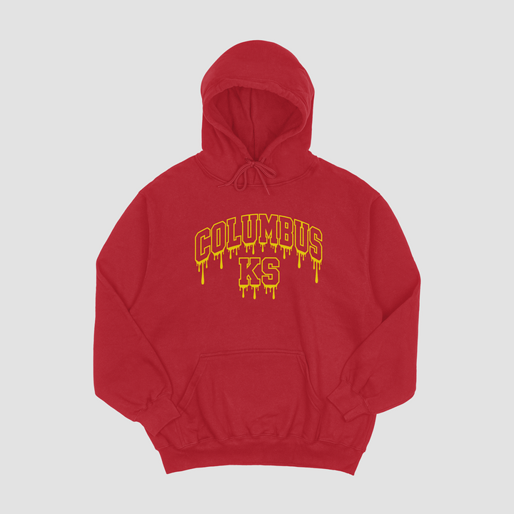 Columbus Drip Hooded Fleece