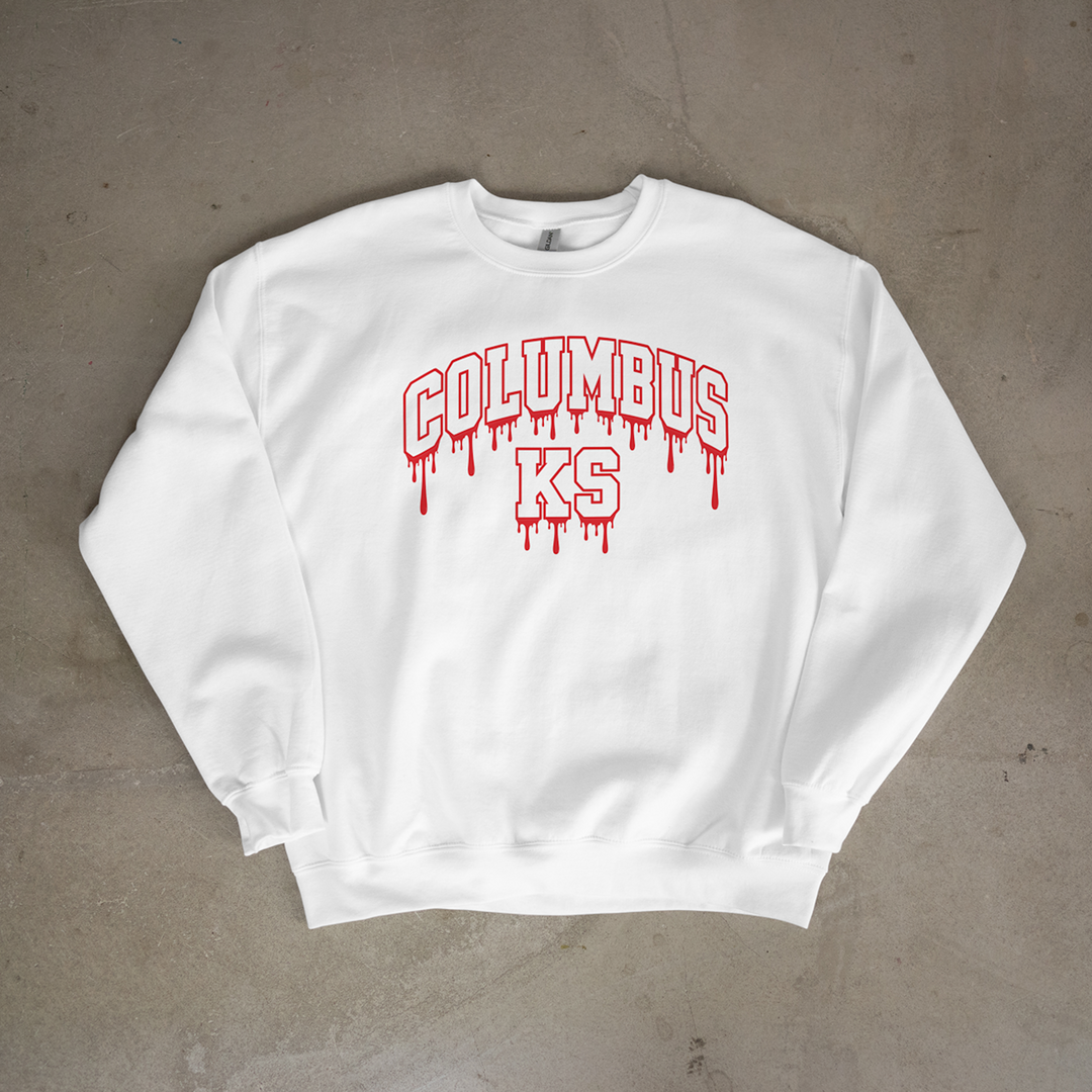 Columbus Drip Crewneck
