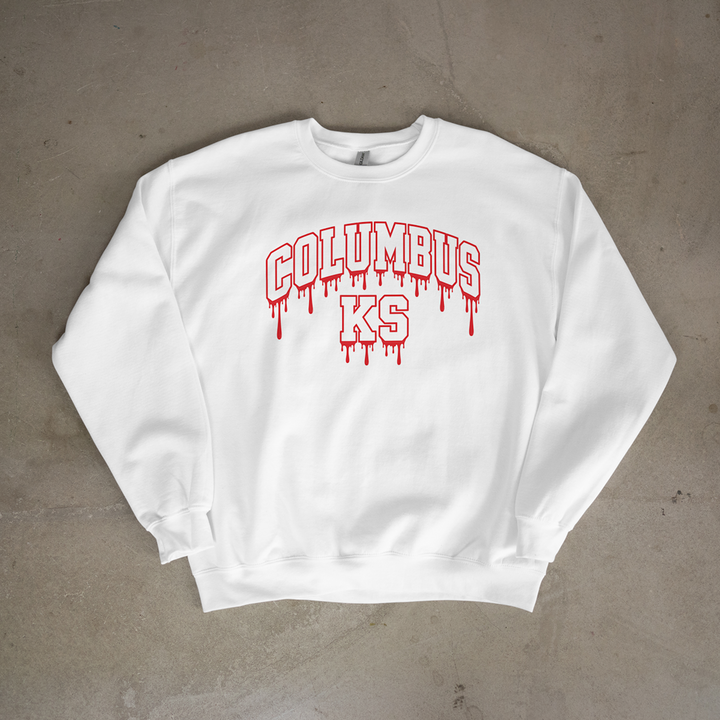 Columbus Drip Crewneck