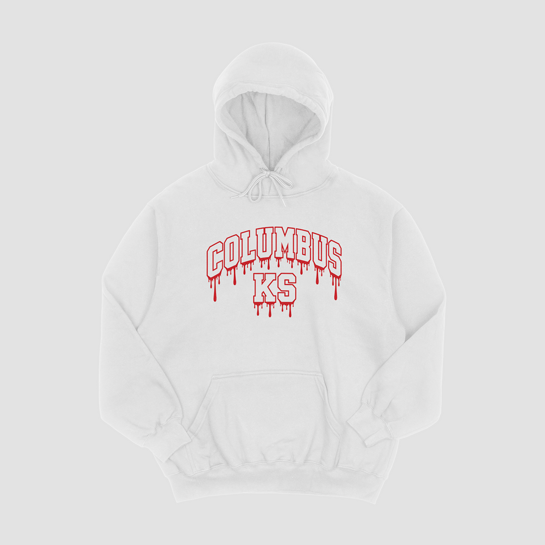 Columbus Drip Hooded Fleece