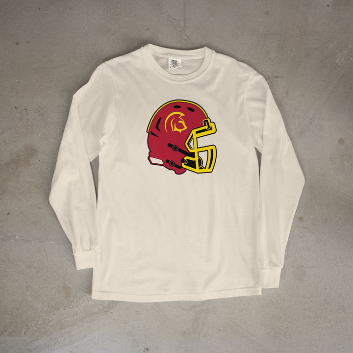Columbus Titans Helmet Comfort Colors® Long Sleeve Tee