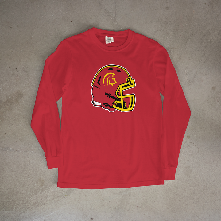 Columbus Titans Helmet Comfort Colors® Long Sleeve Tee