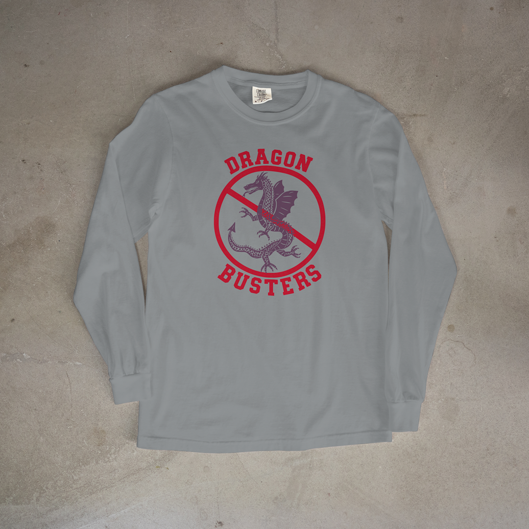 Dragon Busters Comfort Colors® Long Sleeve Tee