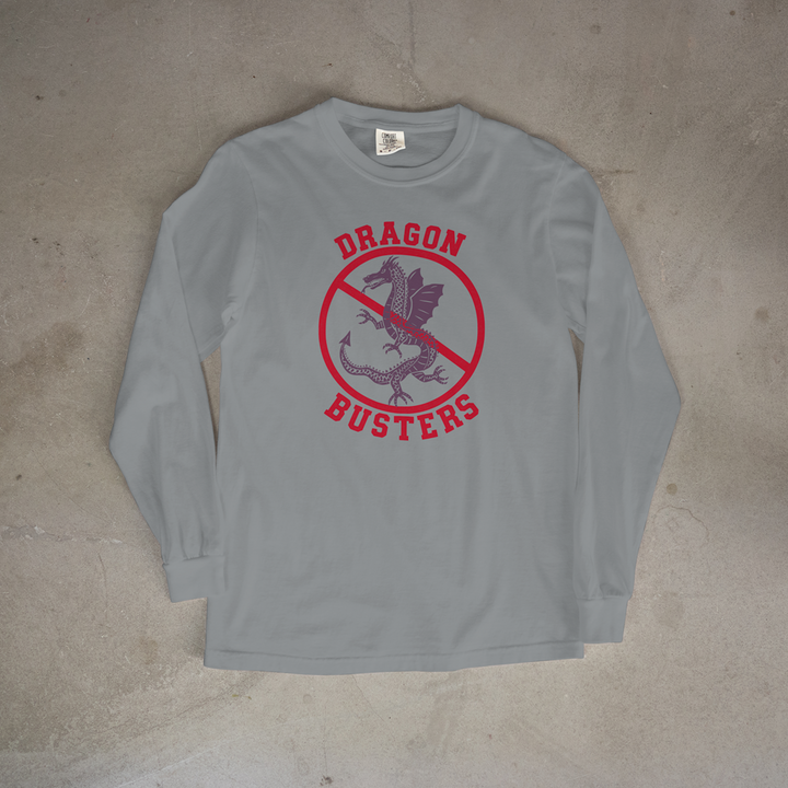 Dragon Busters Comfort Colors® Long Sleeve Tee