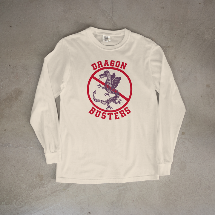 Dragon Busters Comfort Colors® Long Sleeve Tee