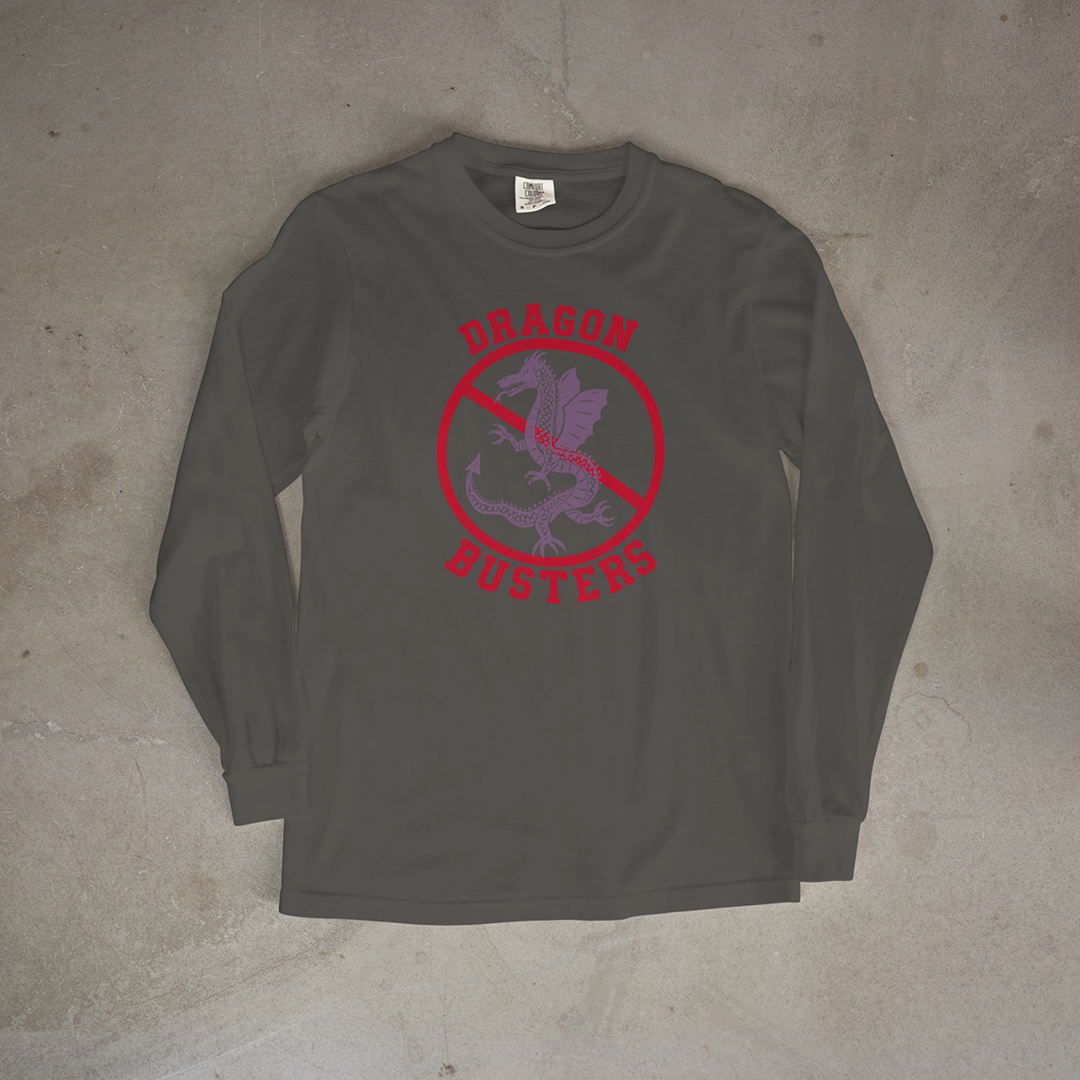 Dragon Busters Comfort Colors® Long Sleeve Tee