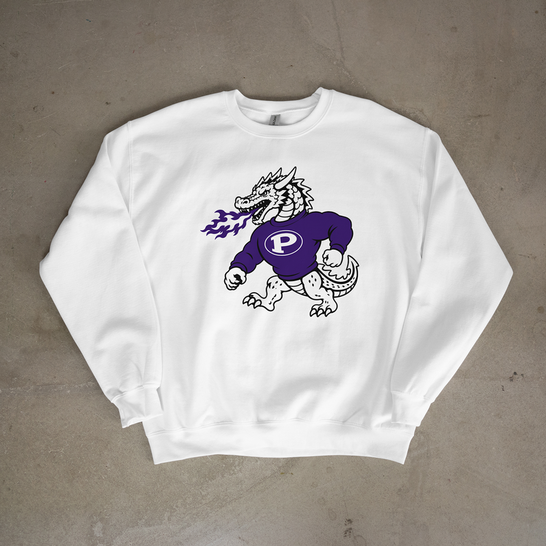 Pittsburg Purple Dragon Classic Mascot Crewneck