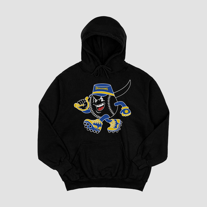 Fort Scott Dragoons Mascot Hooded Fleece
