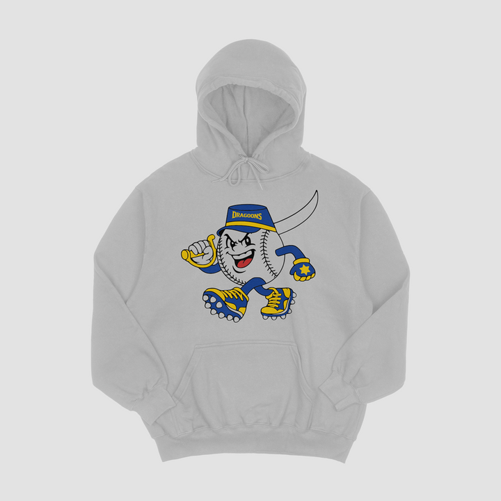 Fort Scott Dragoons Mascot Hooded Fleece
