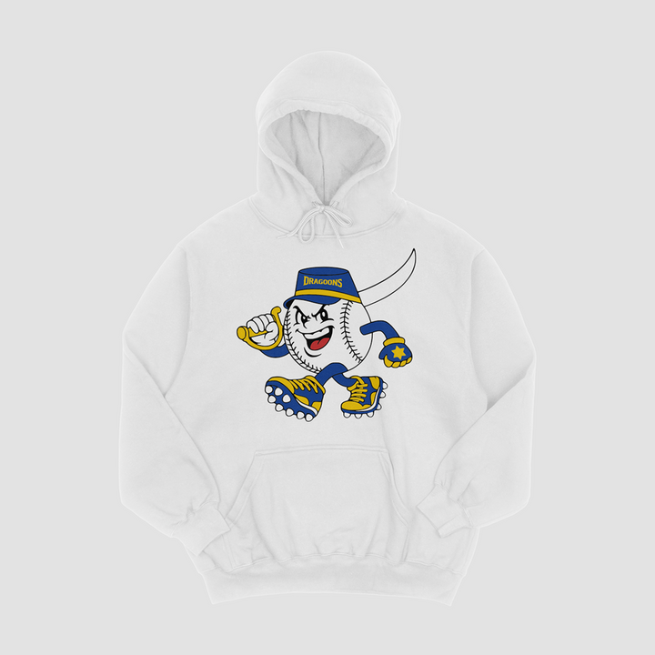 Fort Scott Dragoons Mascot Hooded Fleece