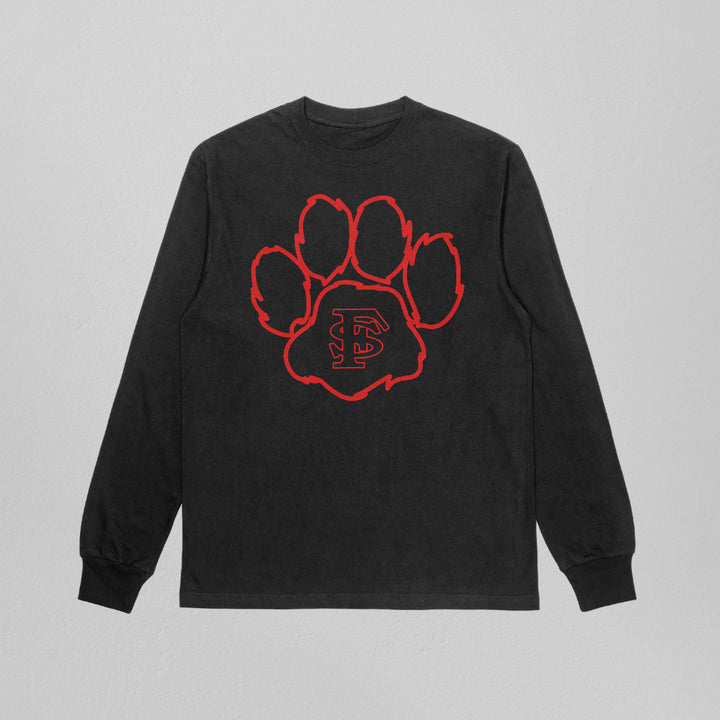 Fort Scott Biggie Paws Heavyweight Long Sleeve Tee