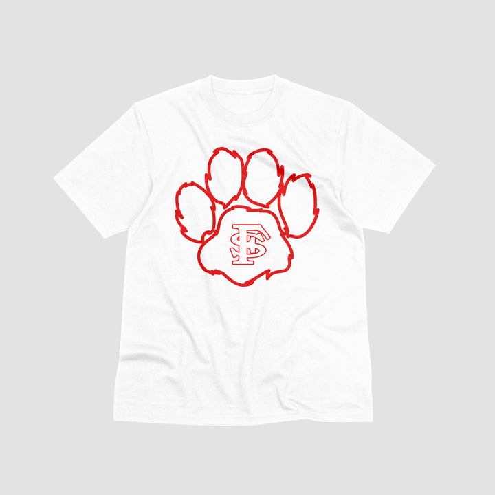 Fort Scott Biggie Paws Active Short Sleeve Tee