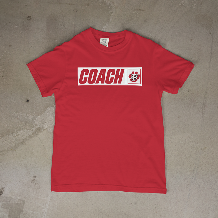 Fort Scott Tigers Box Series COACH Edition Comfort Colors® Short Sleeve Tee