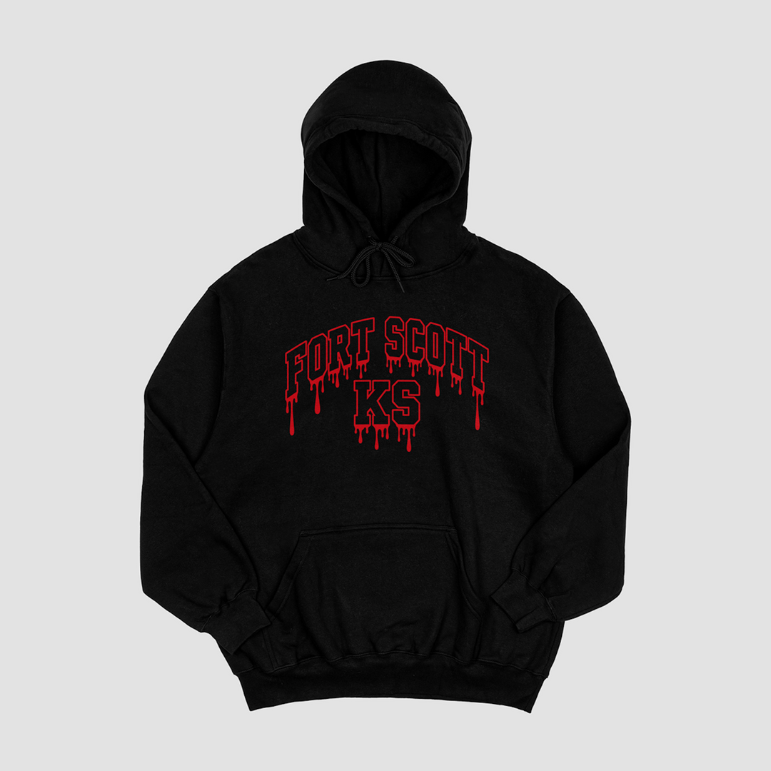 Fort Scott Drip Hooded Fleece