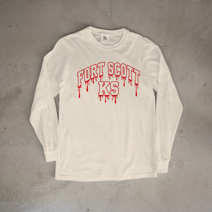 Fort Scott Drip Comfort Colors® Long Sleeve Tee