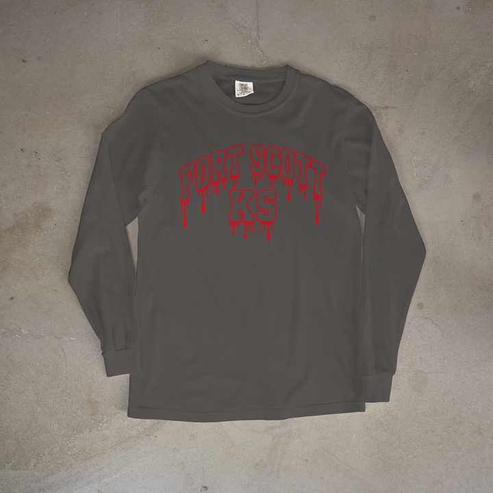 Fort Scott Drip Comfort Colors® Long Sleeve Tee