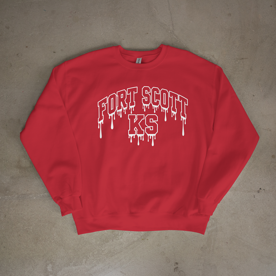 Fort Scott Drip Crewneck