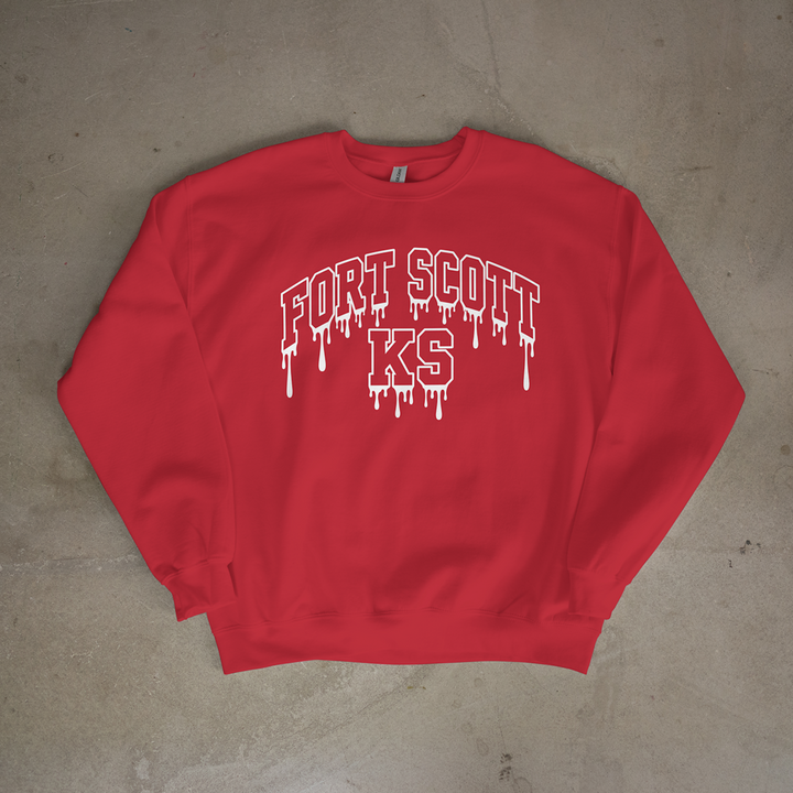 Fort Scott Drip Crewneck