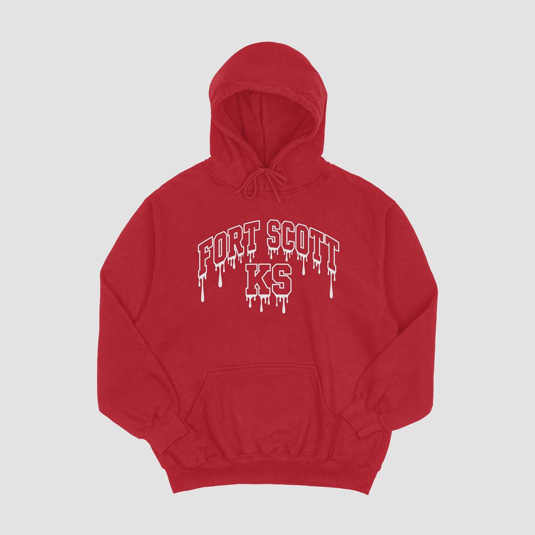 Fort Scott Drip Hooded Fleece