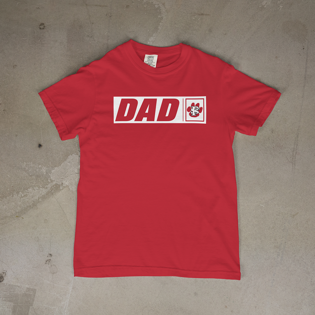 Fort Scott Tigers Box Series DAD Edition Comfort Colors® Short Sleeve Tee