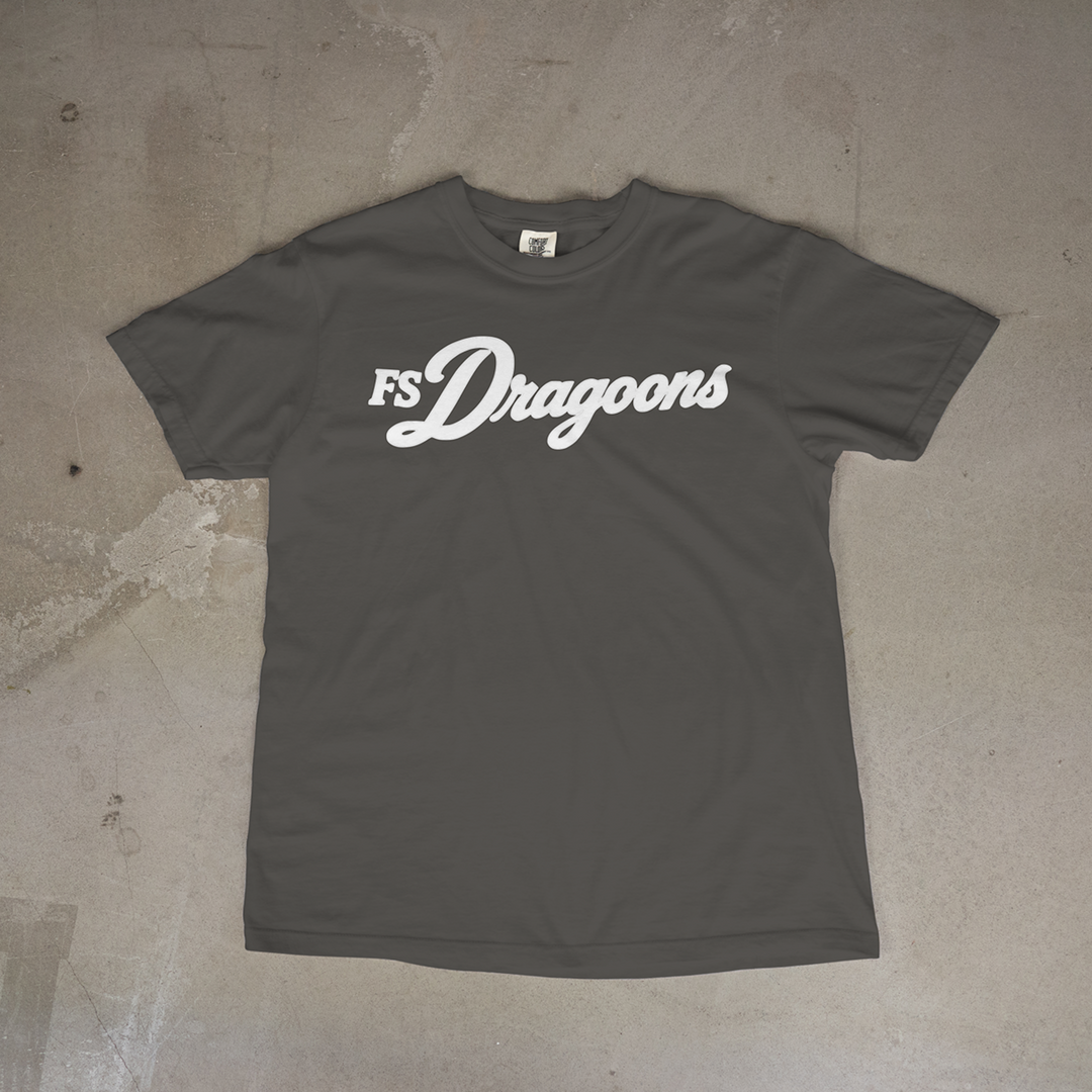 FS Dragoons One Color Script Comfort Colors® Short Sleeve Tee