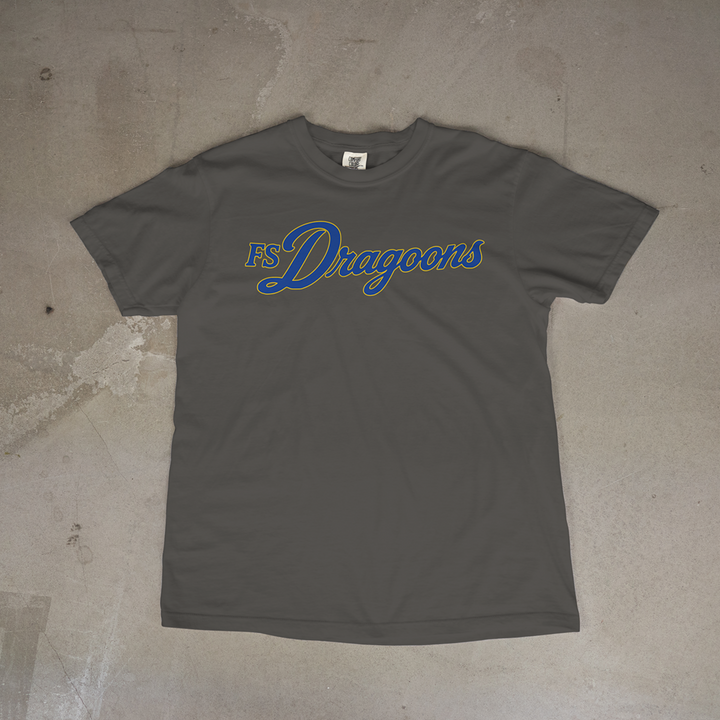 FS Dragoons Full Color Script Comfort Colors® Short Sleeve Tee