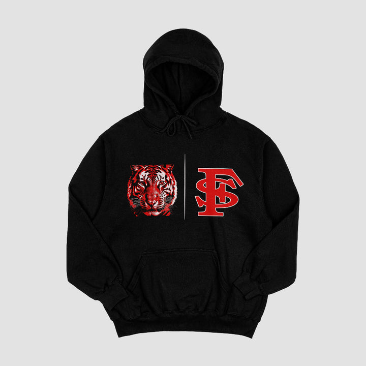 Fort Scott Fire Tiger Hooded Fleece